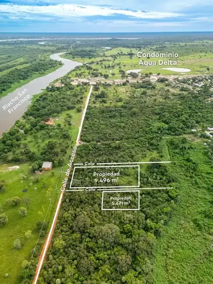 Dos terrenos en Limpio, zona Costa Azul 2