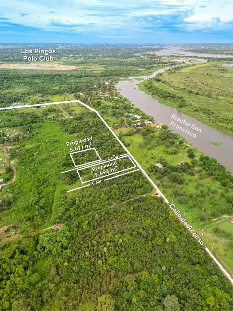 Dos terrenos en Limpio, zona Costa Azul 1